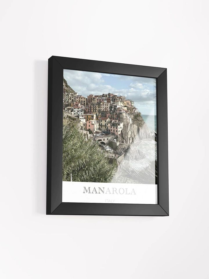 Manarola Cinque Terre - Framed High-Quality Matte Poster product image (2)