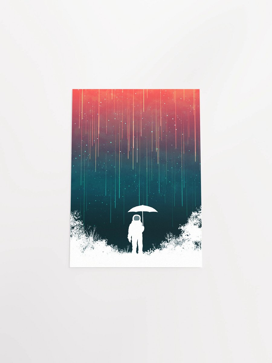 meteor rain art print product image (4)