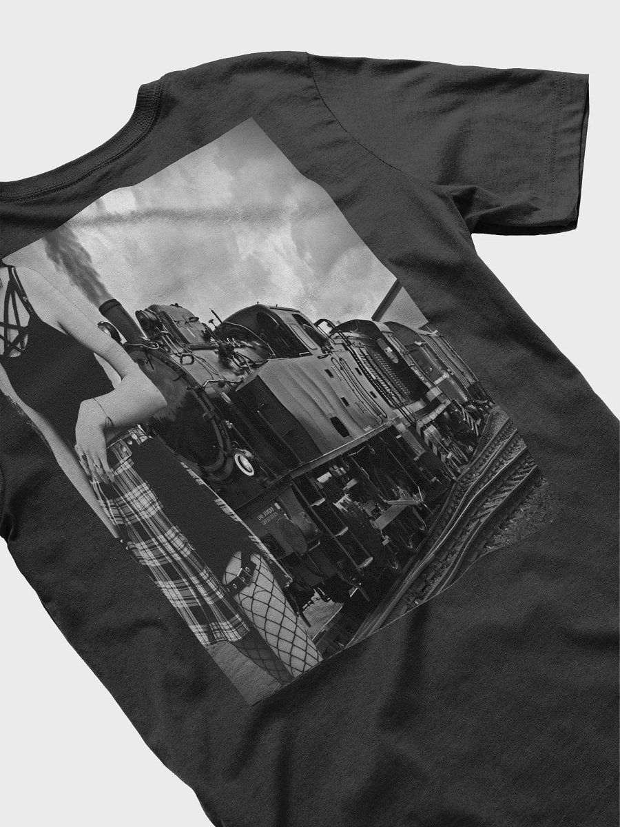 Supersoft T-Shirt. - Trainyard and Girl on Left product image (4)