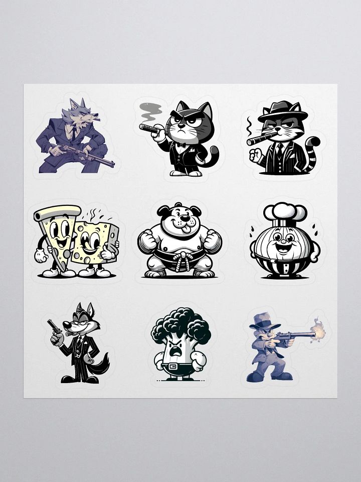 Vintage Cartoon Stickers IV product image (1)