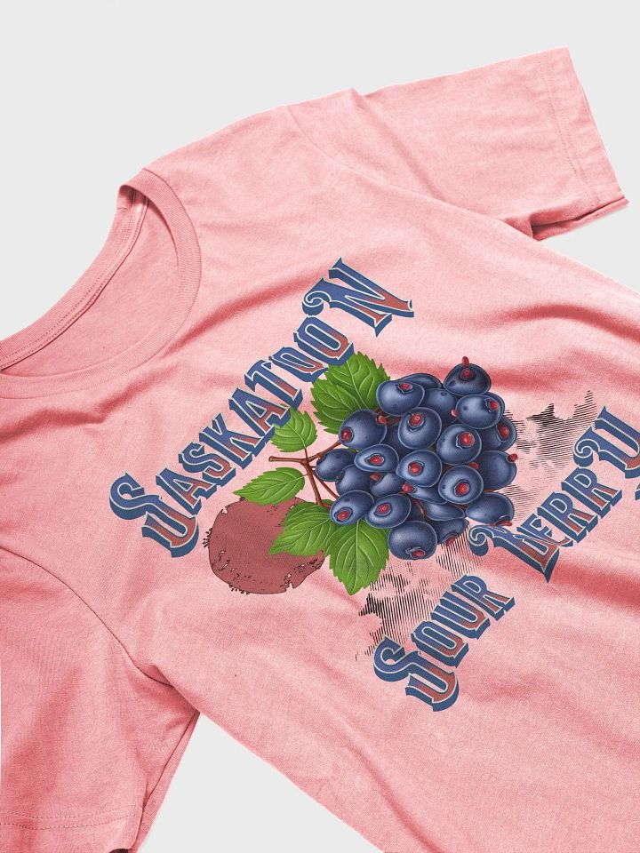 Saskatoon Sour Berry Illustrated T-Shirt product image (45)