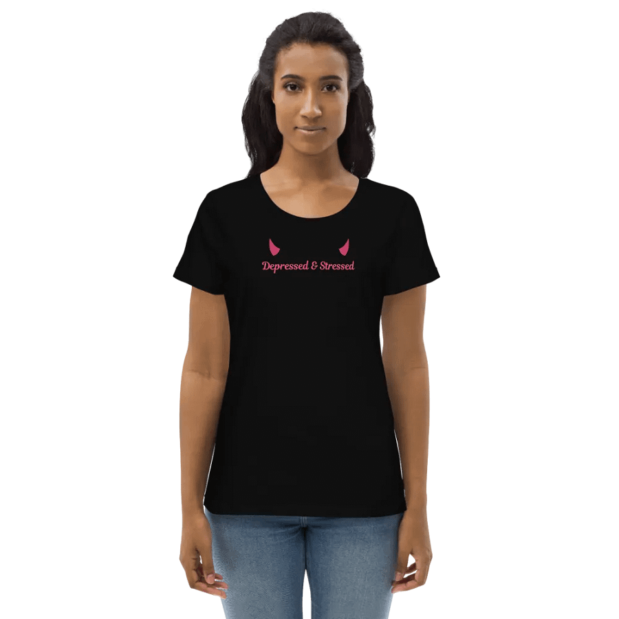 Depressed & Stressed Women's Eco Tee product image (13)