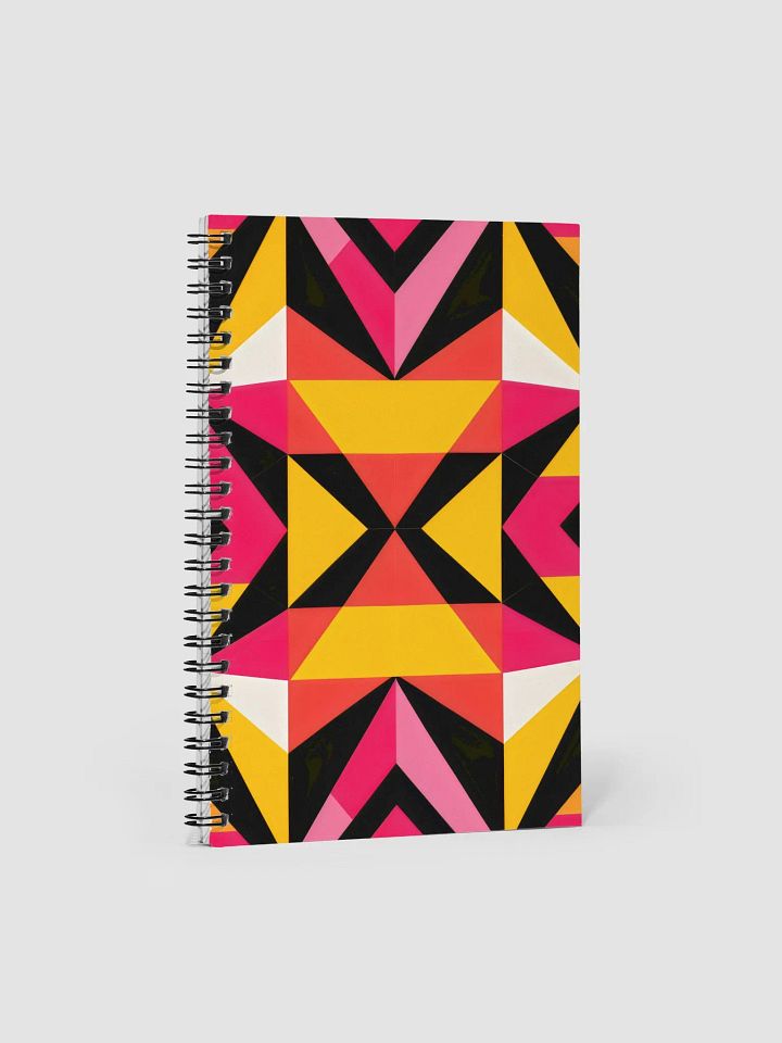 Geometric Movement Spiral Notebook product image (1)