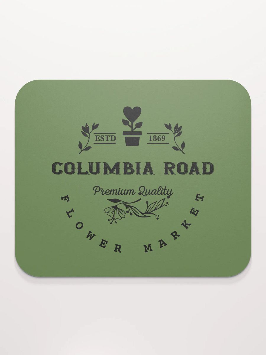 Columbia Road Market Mouse Pad (Green) product image (2)