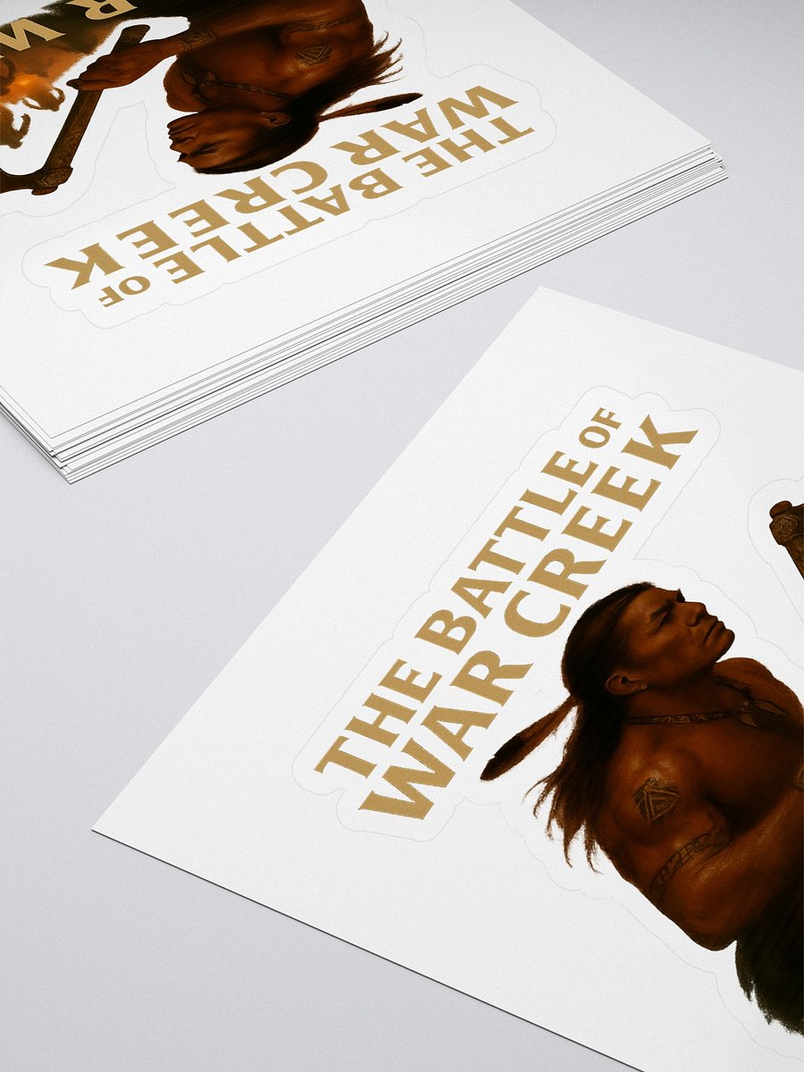 War Creek Warrior Kiss Cut Stickers product image (4)