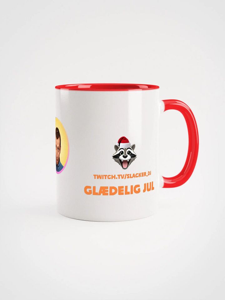 Santa Hat Raccoon Ceramic Mug product image (2)