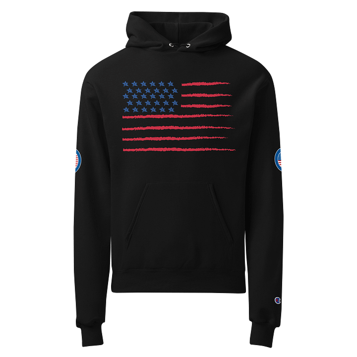 Stars and Stripes Champion Hoodie product image (1)