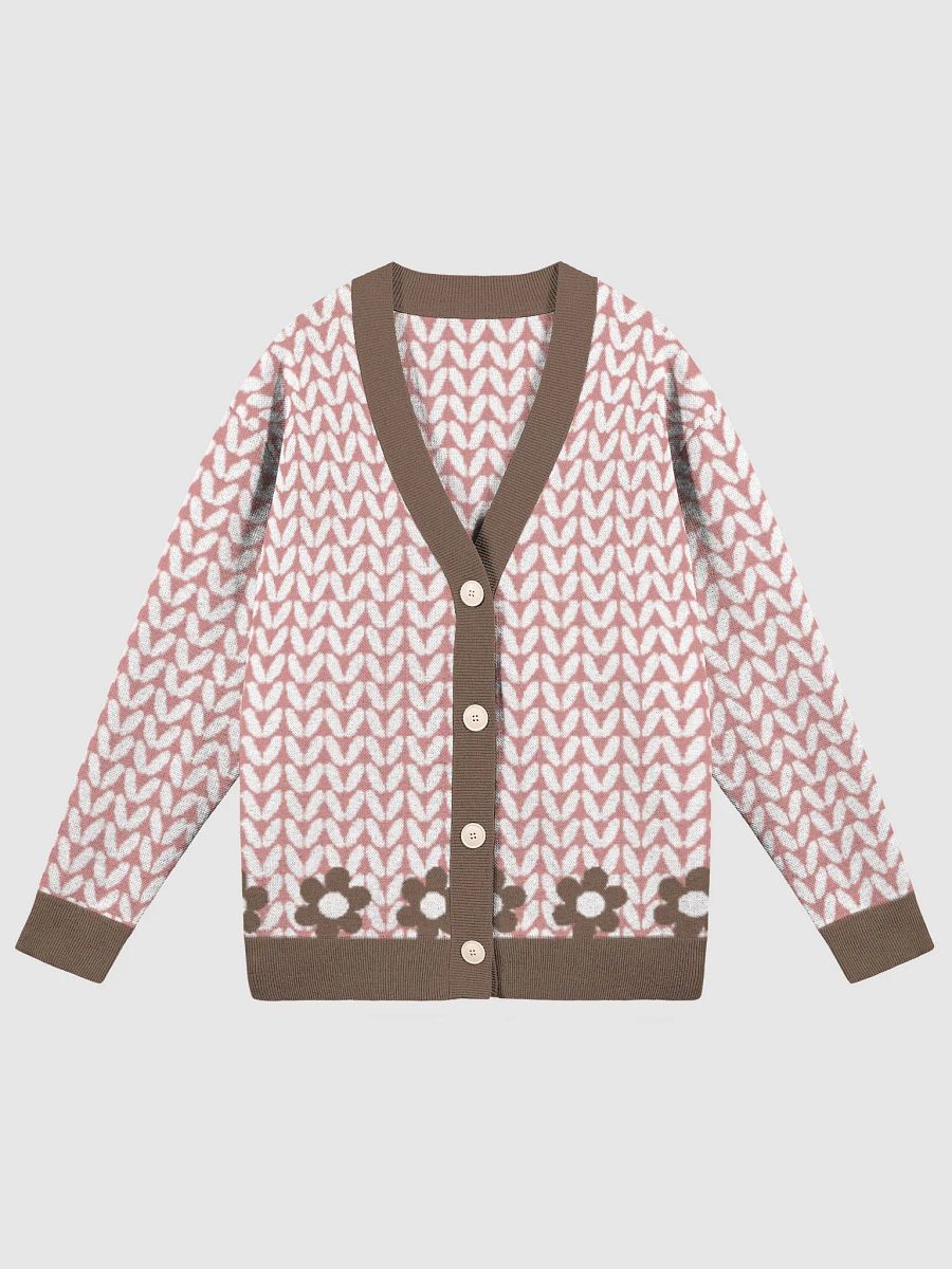 Jacquard Knit Unisex Cardigan product image (5)