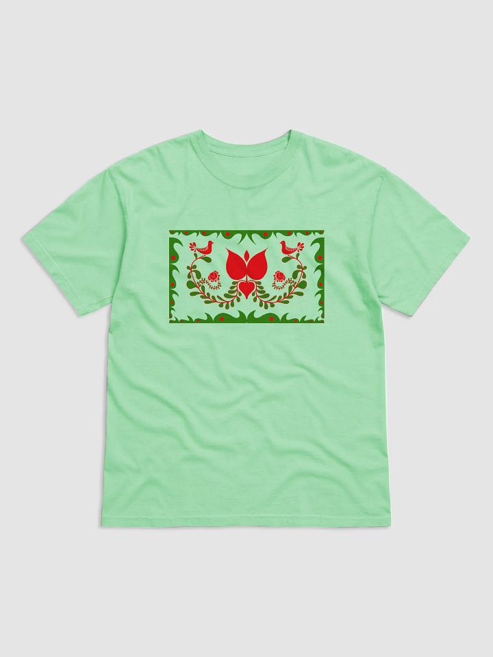 Hungarian Traditional Floral Motif T-Shirt product image (1)
