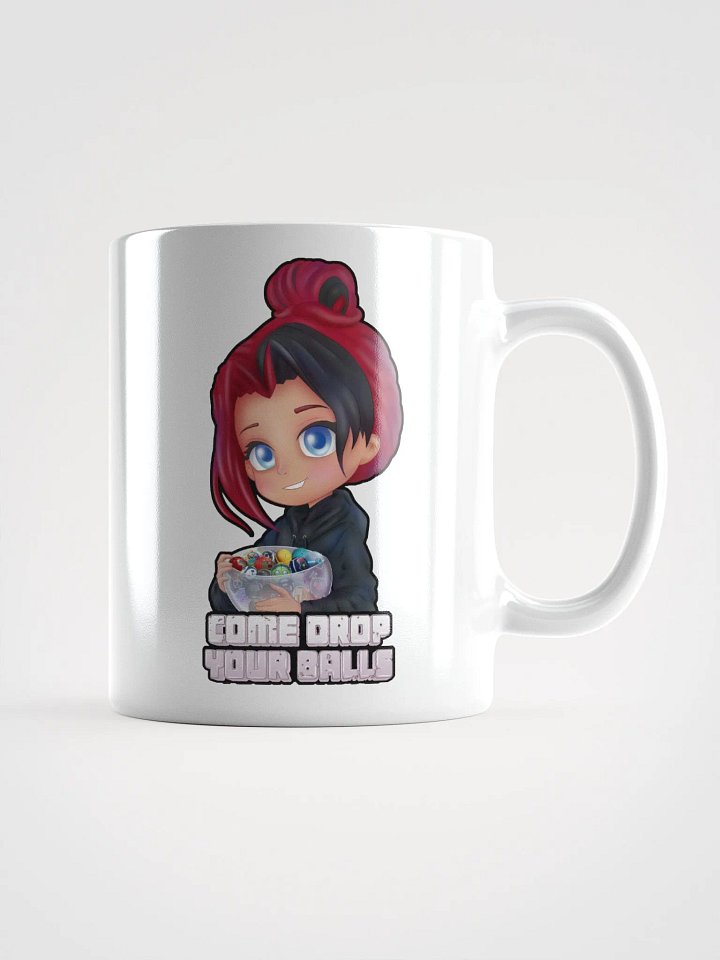 Drop Your Balls Mug (White Text) product image (1)