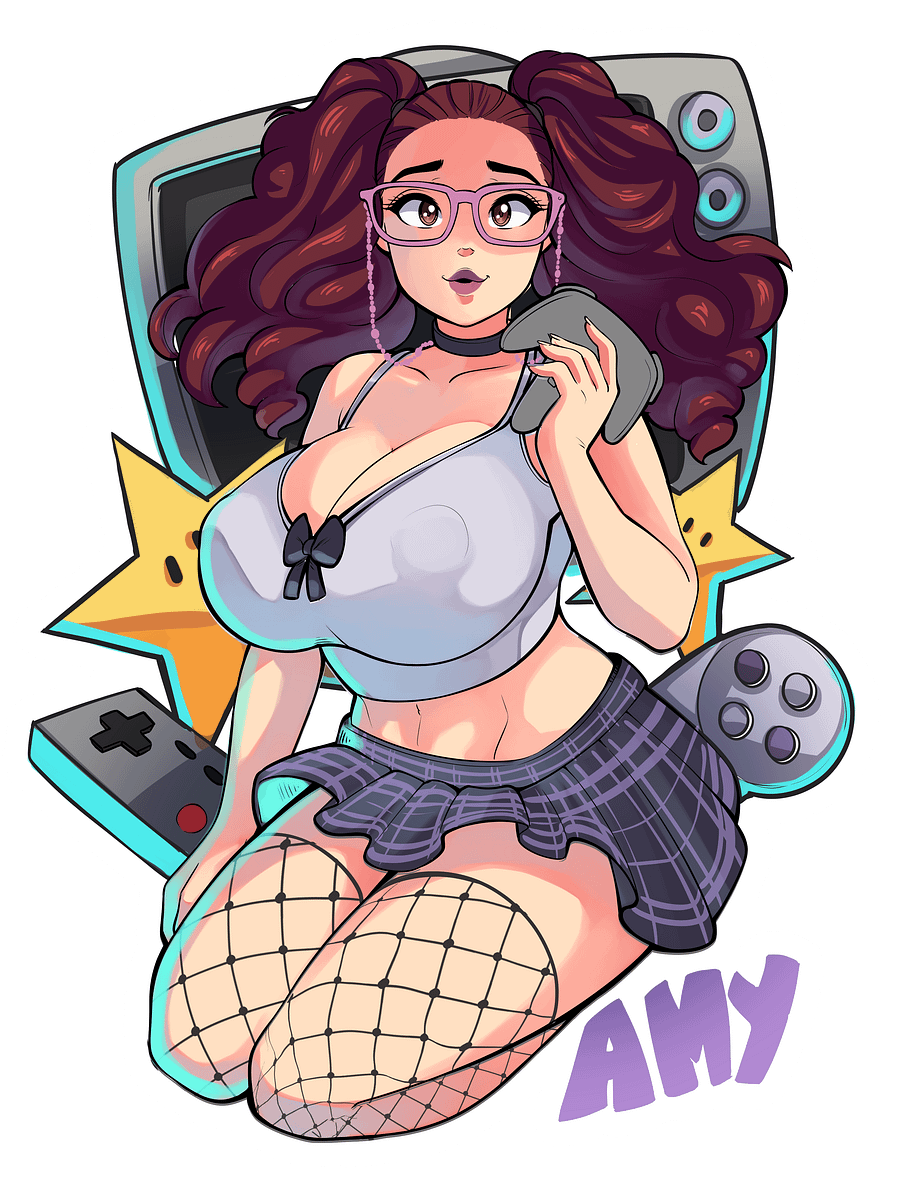 AmyFantasy holographic Sticker product image (1)