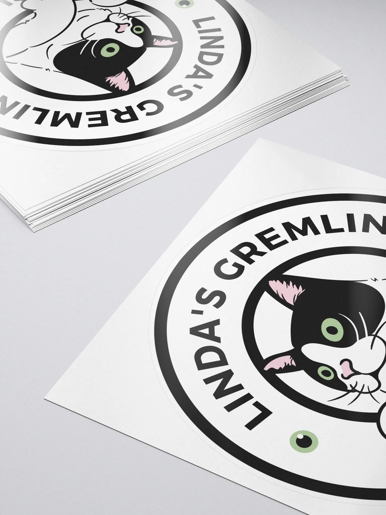 Linda's Gremlin Fan Club Vinyl Sticker product image (5)