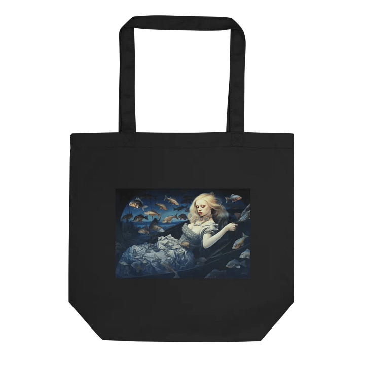 The Watcher’s Tide and The Silent Voyage on Tote Bag product image (2)
