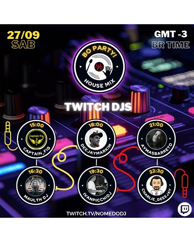 Bora curtir mais uma edição da BO Party - House Mix! 🎉
A última de Setembro... Depois não reclama, pq só vamos voltar em Outu...