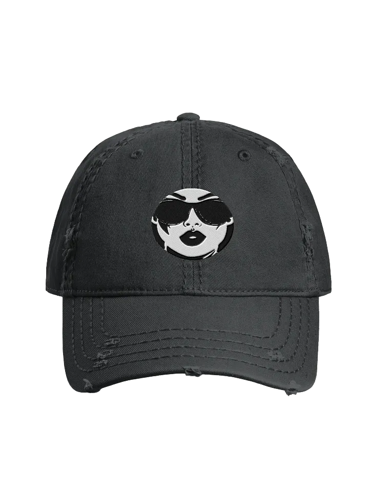 The PASP B&W OG Distressed Dad Hat product image (1)