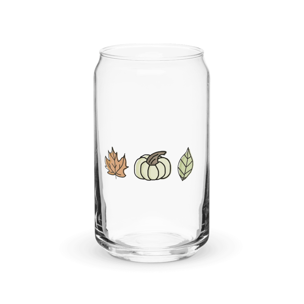 Fall Glass Cup product image (2)