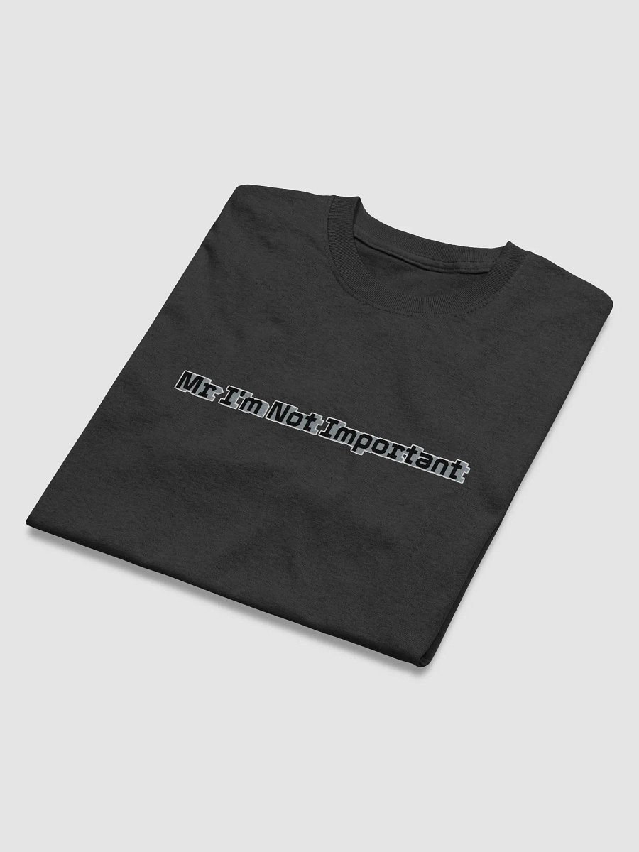 Heavyweight T-Shirt - Mr I'm Not Important product image (4)