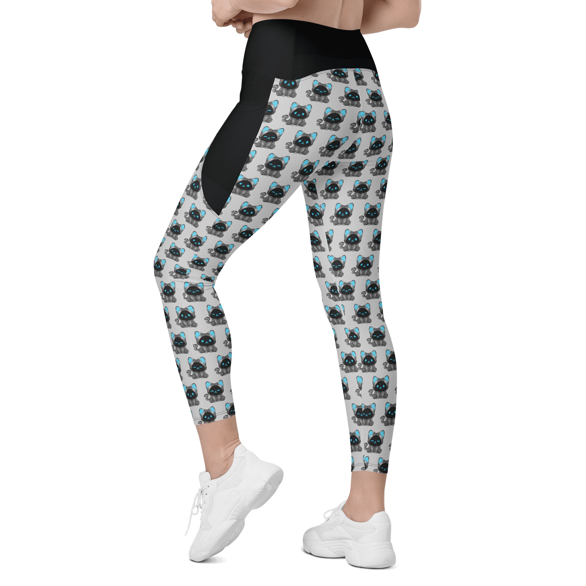 PalBot Leggings w/Pockets (Blue) product image (7)