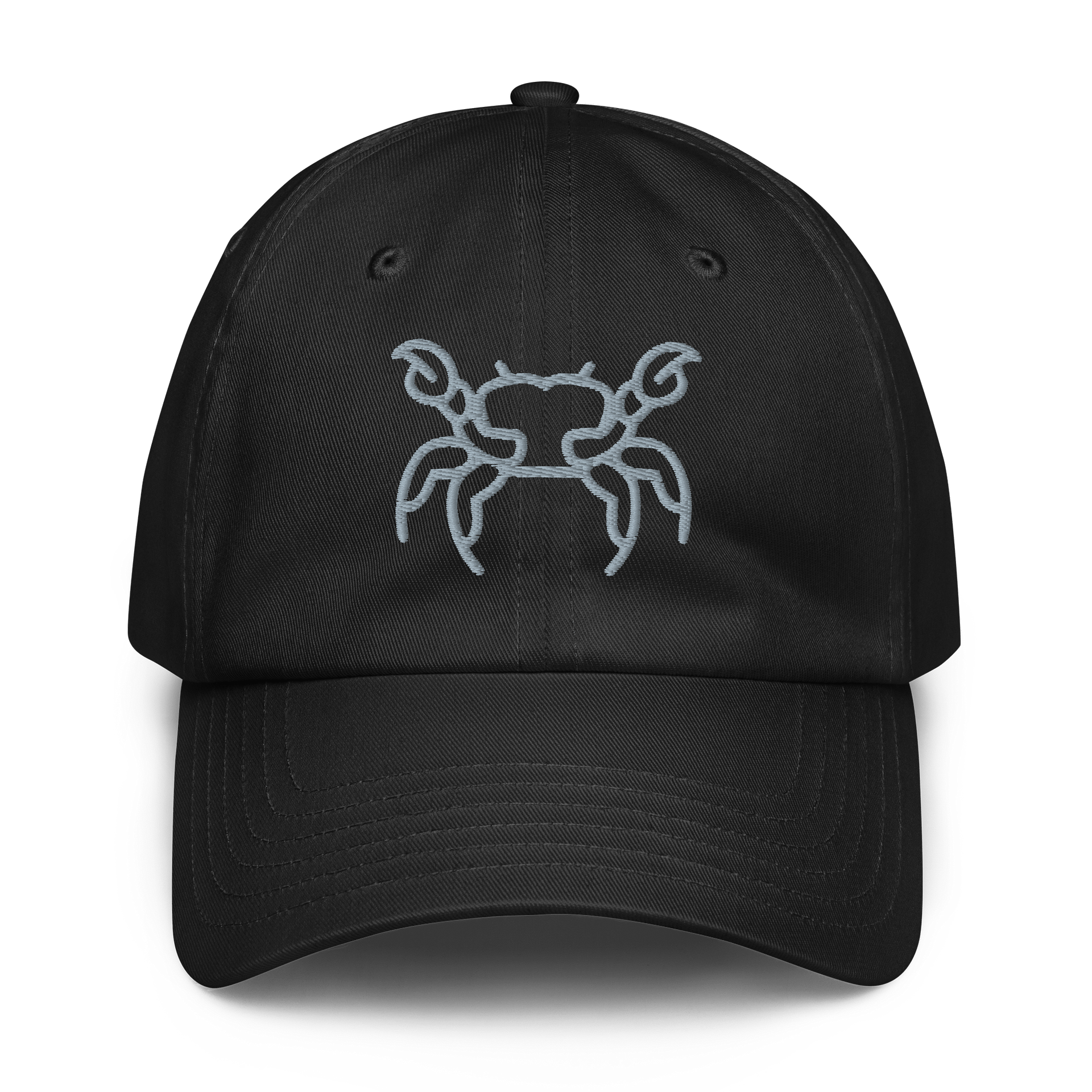 Symmetrical Crab Line Art Dad Hat product image (1)