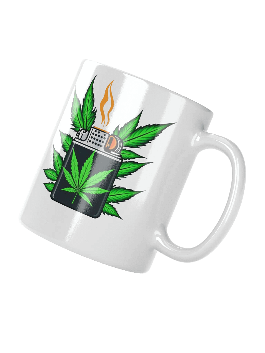 Cannabis Leaf Lighter Mug product image (4)