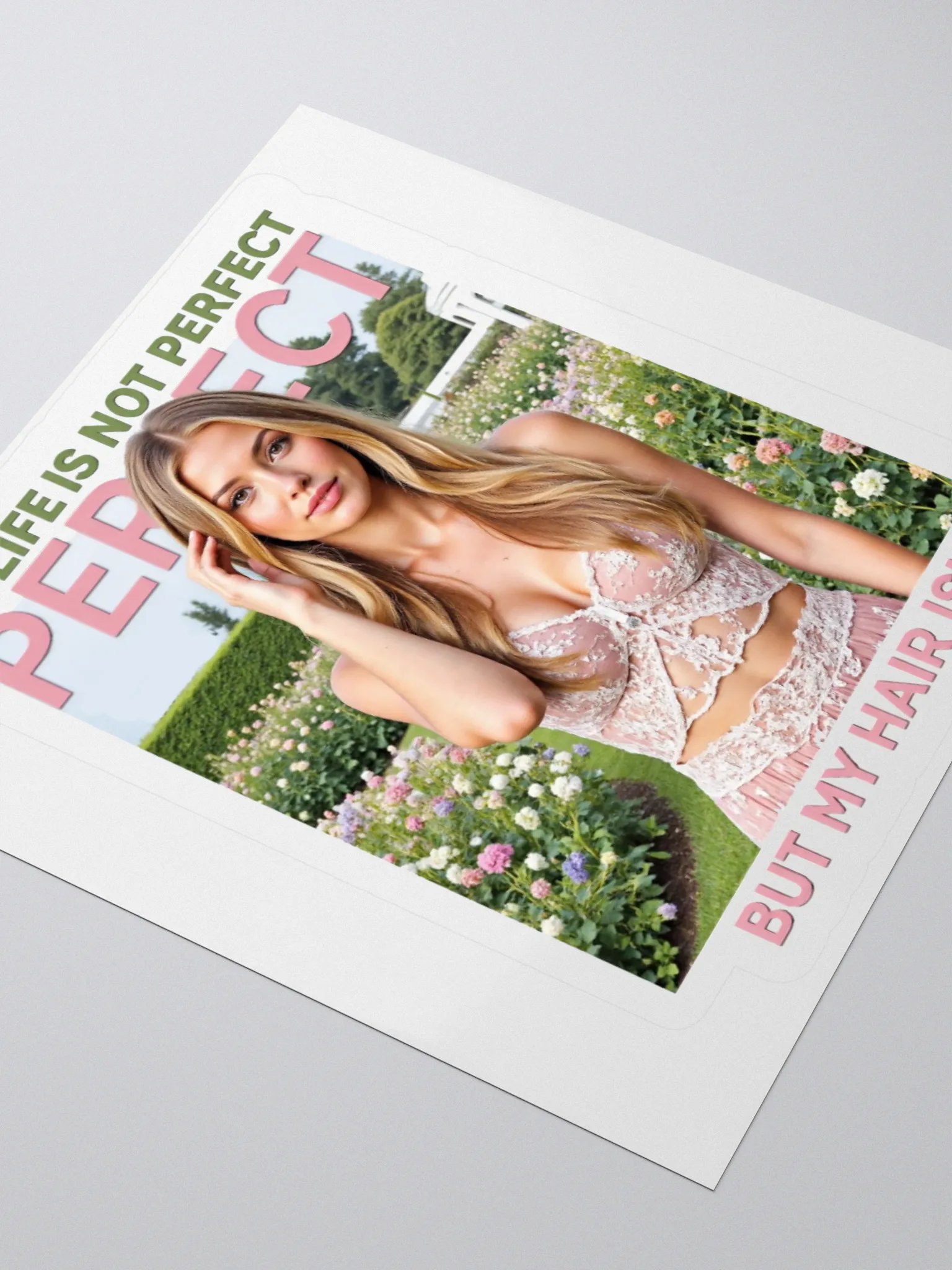 Perfectly Imperfect Hair Kiss Cut Stickers product image (9)