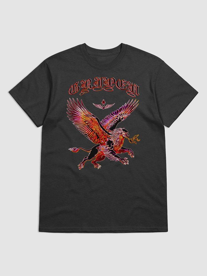 Gripen Flying Red//Griffin/Gildan Heavyweight T-Shirt by Gildan product image (1)
