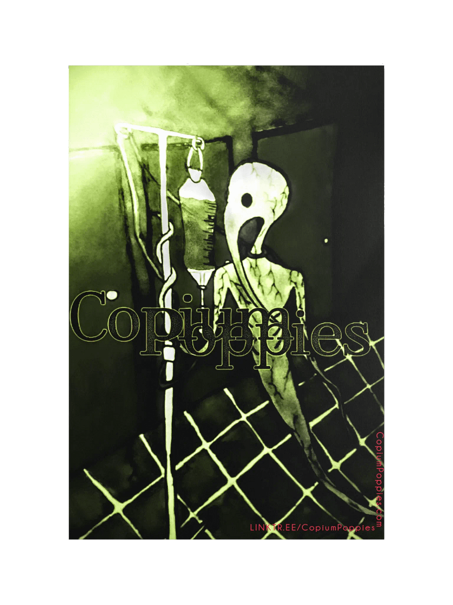 Copium Poppies - "Dmitry's Curse" Poster (Green Variant) product image (1)