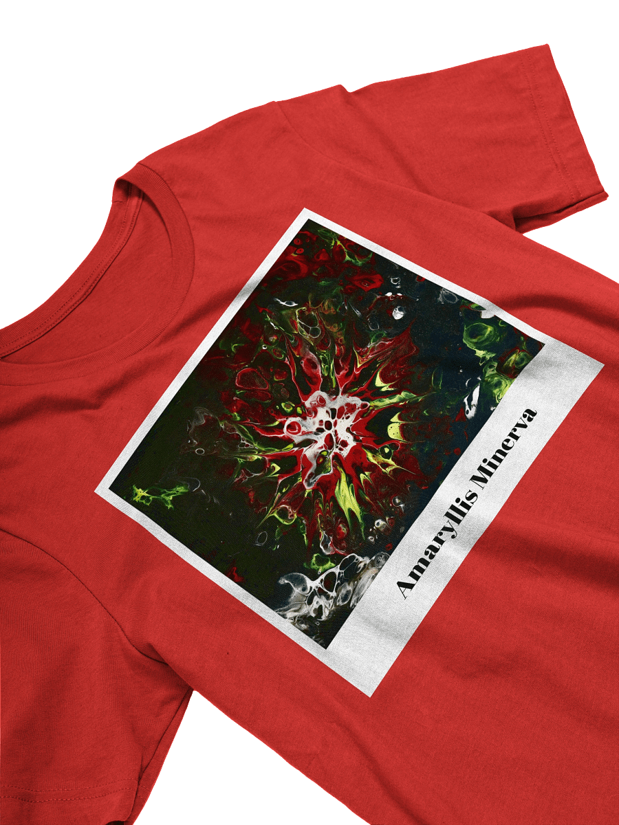 Amaryllis Minerva Abstract Flower T-Shirt product image (24)