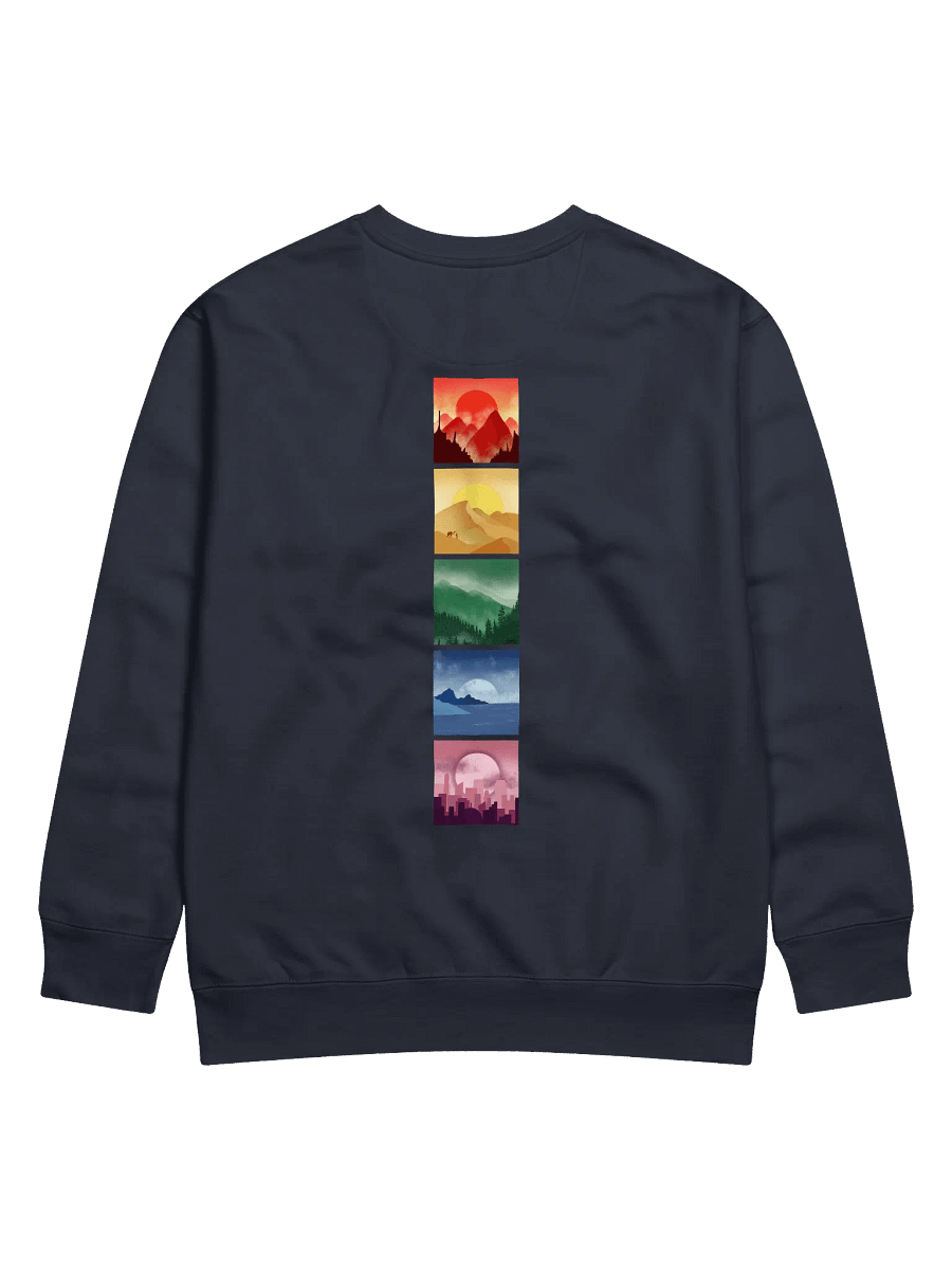 Mich Logo Stacks Sweatshirt product image (1)