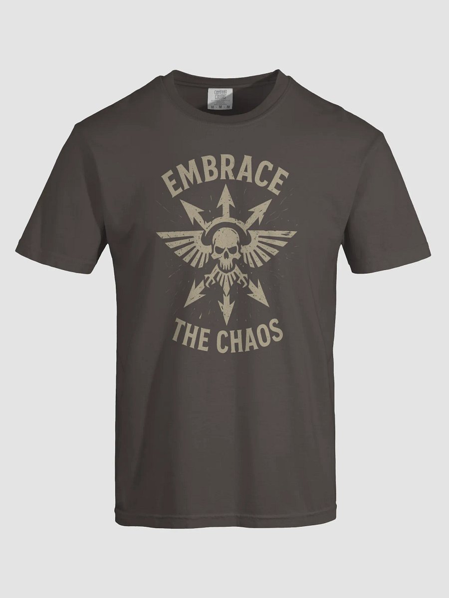 Embrace The Chaos - Space Marines Tee product image (9)