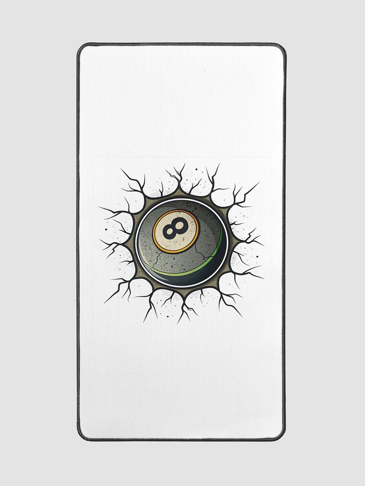 Cracked Eight-Ball Web Desk Mat product image (2)