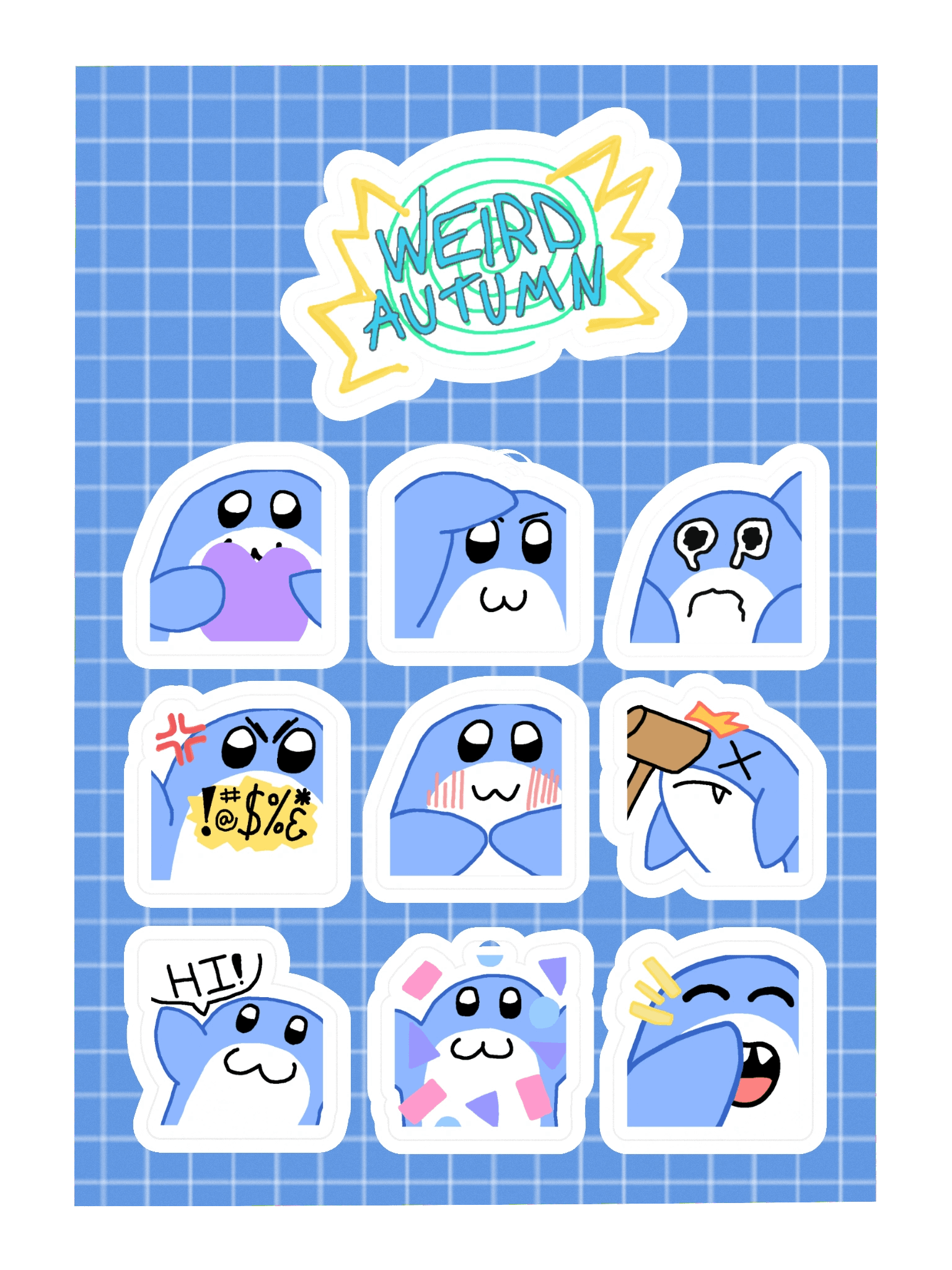 Sticker Sheet #1 product image (3)