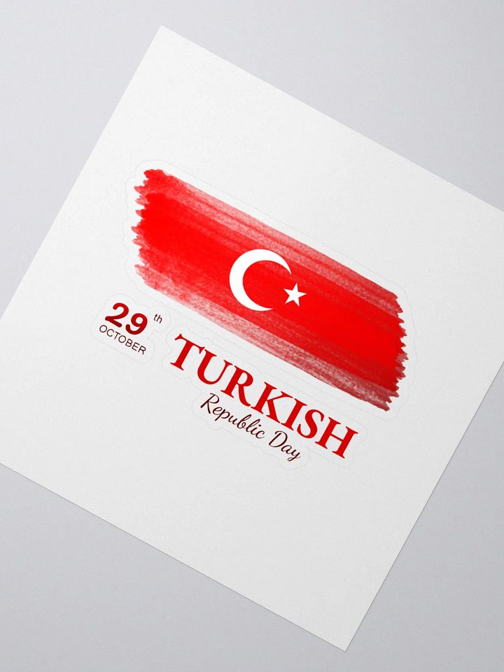 29 October Turkish Republic Day Sticker product image (2)