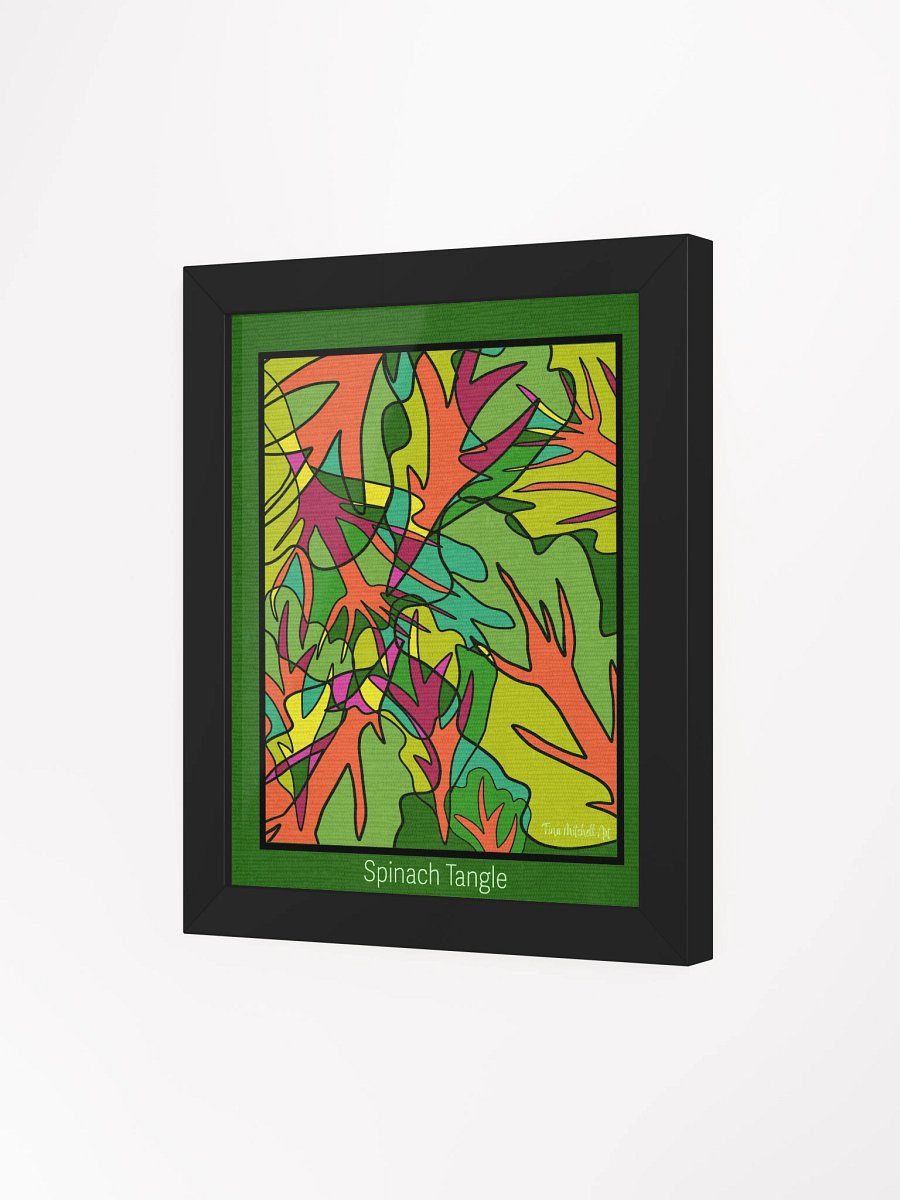 Spinach Tangle – Framed Art Poster product image (3)