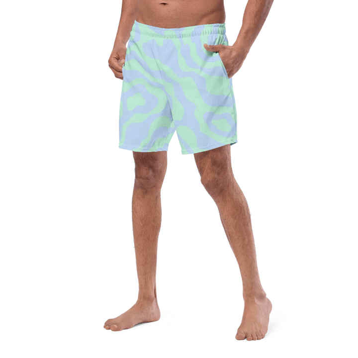 Aqua Flow All-Over Print Swim Trunks product image (2)