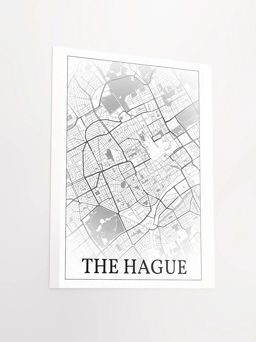 The Hague, Netherlands, city map print product image (14)