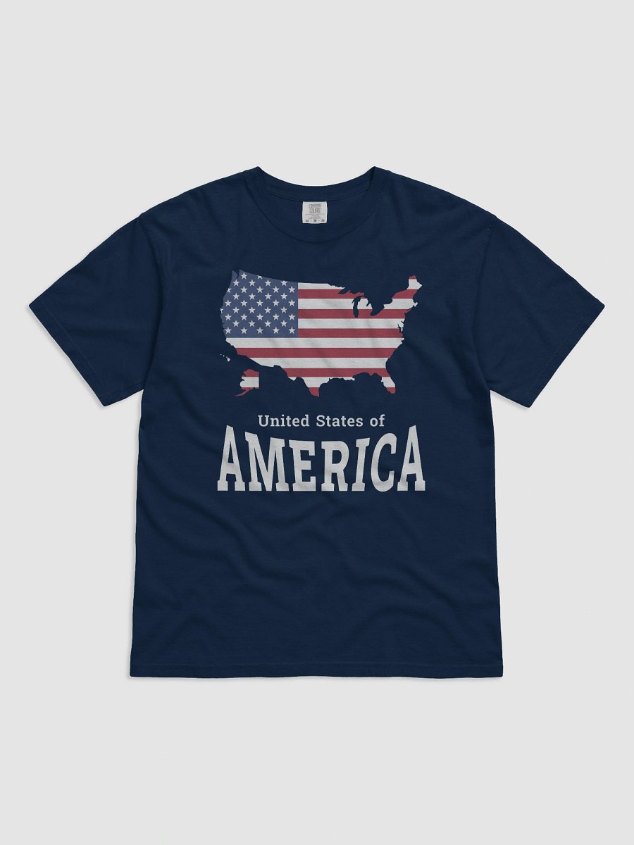 USA Independence Day T-shirt, Map of America product image (10)