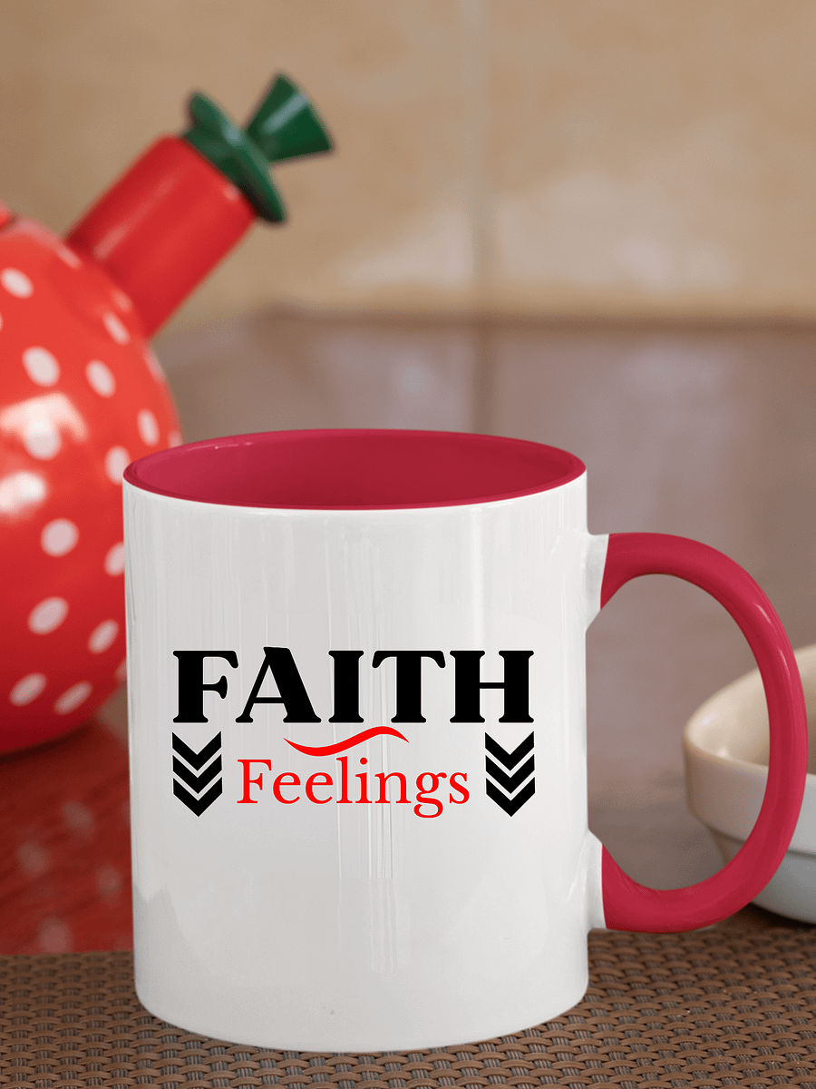 Faith Feeling Faith-Based Ceramic Mug. product image (1)