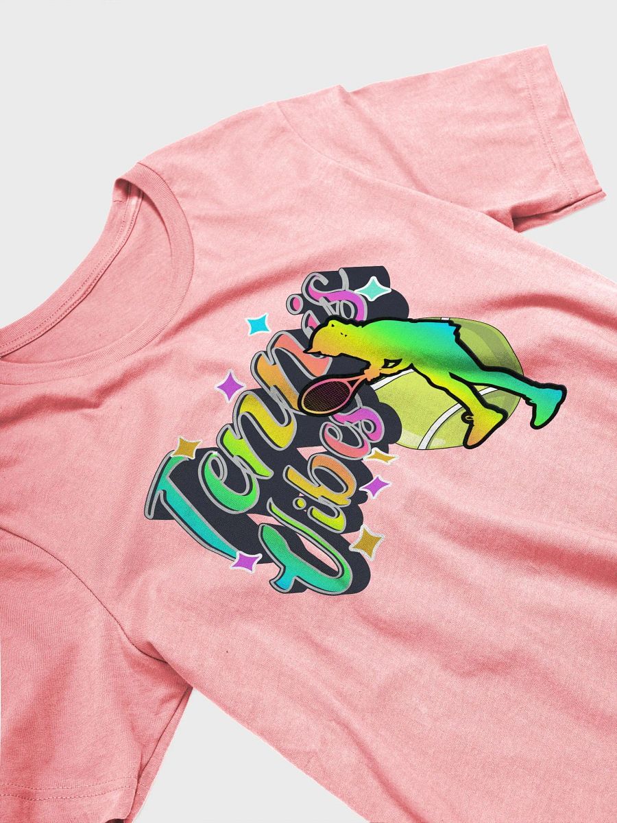 Tennis Vibes Female Neon Rainbow T-Shirt product image (23)