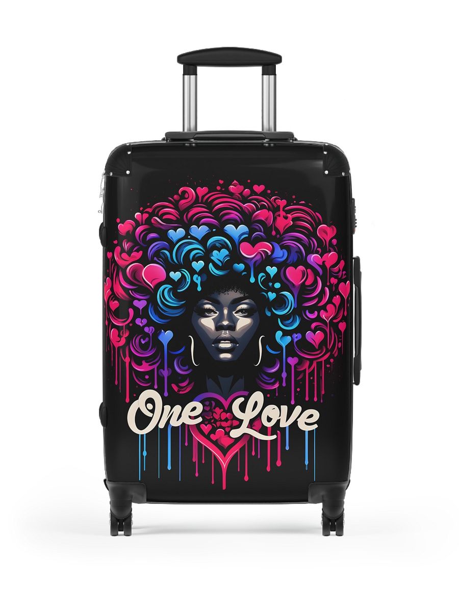 Travel Suitcase for Black Women and Girls One Love product image (2)