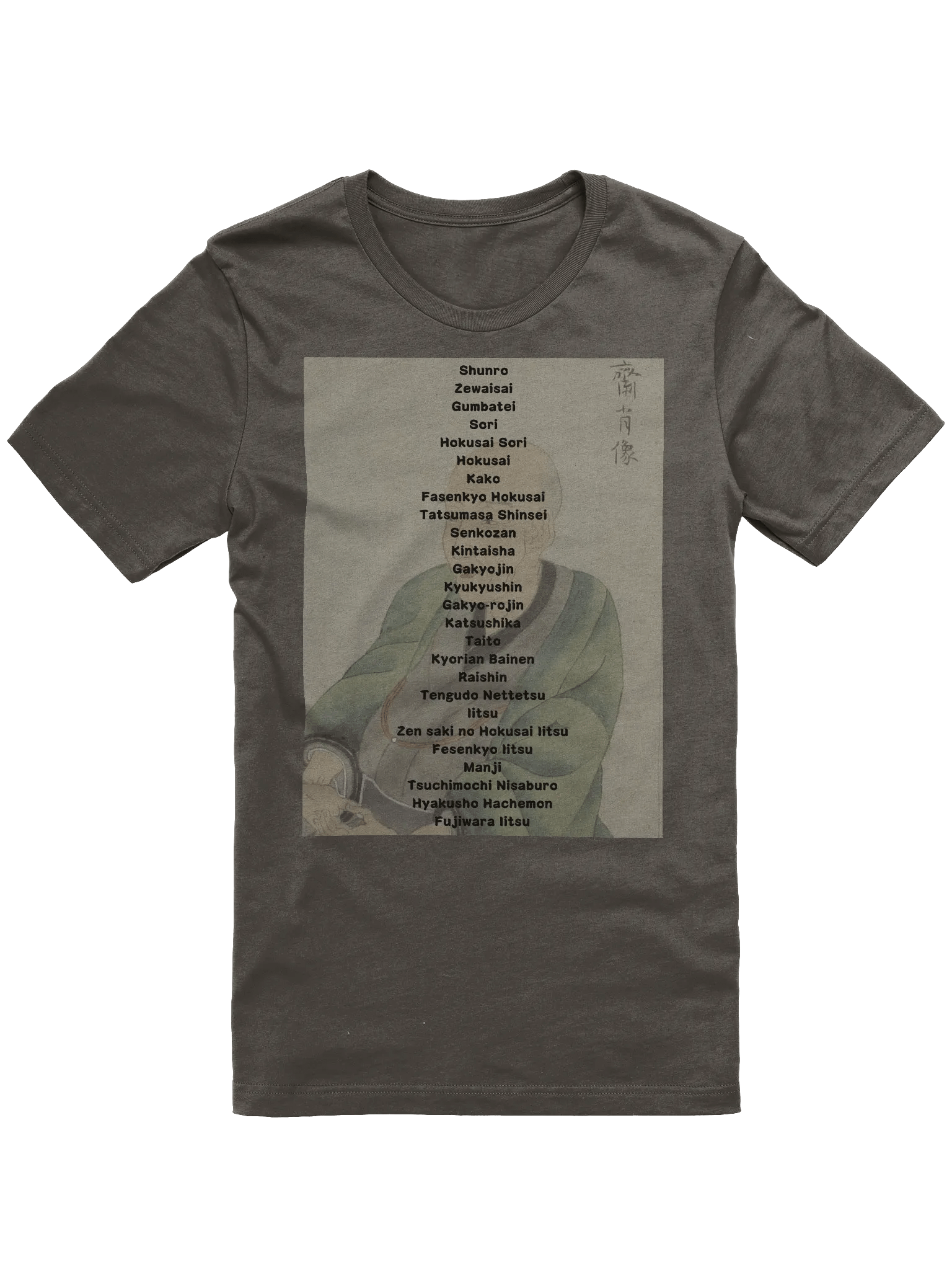 Hokusai Quote T-Shirt product image (1)