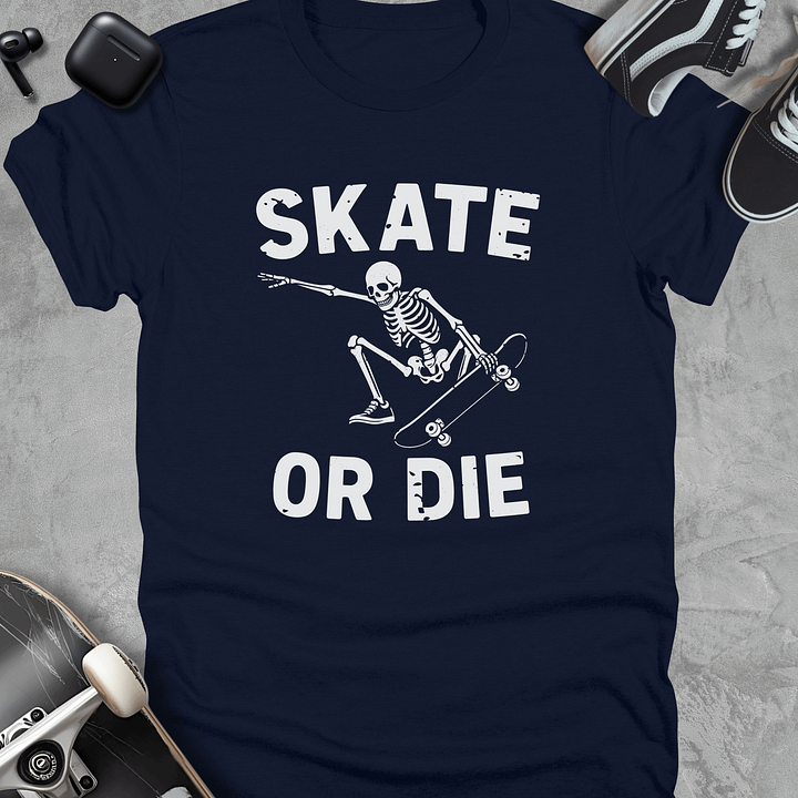 Skate or die, Skateboarding t-shirt, Unisex product image (3)