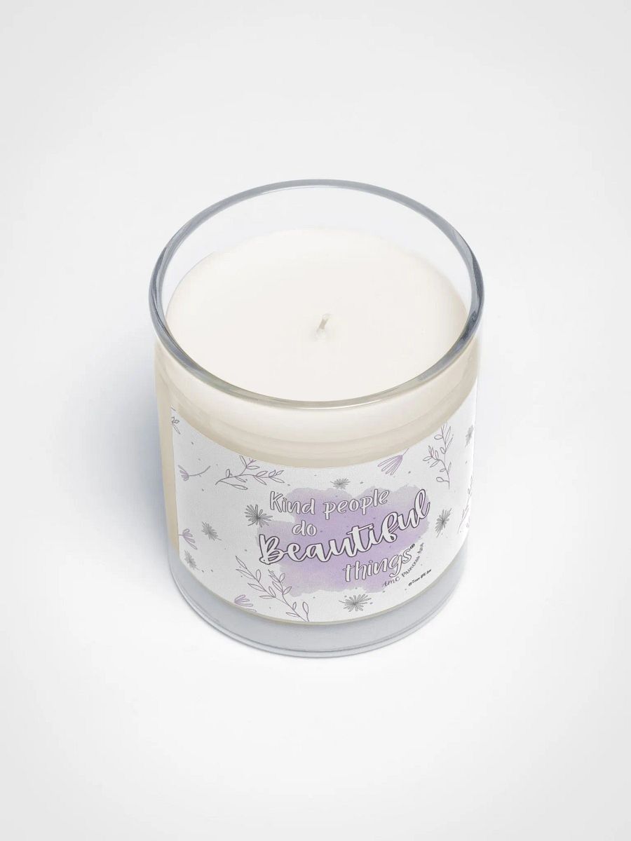 KPDBT - White/Purple candle product image (3)