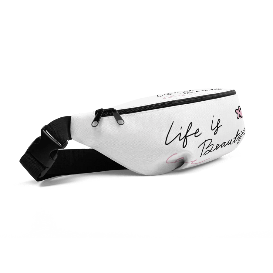"Life is Beautiful" Fanny Pack product image (2)