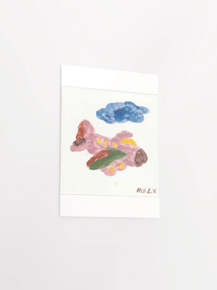 Kid Airplane (Enhanced Matte Paper Poster) product image (15)