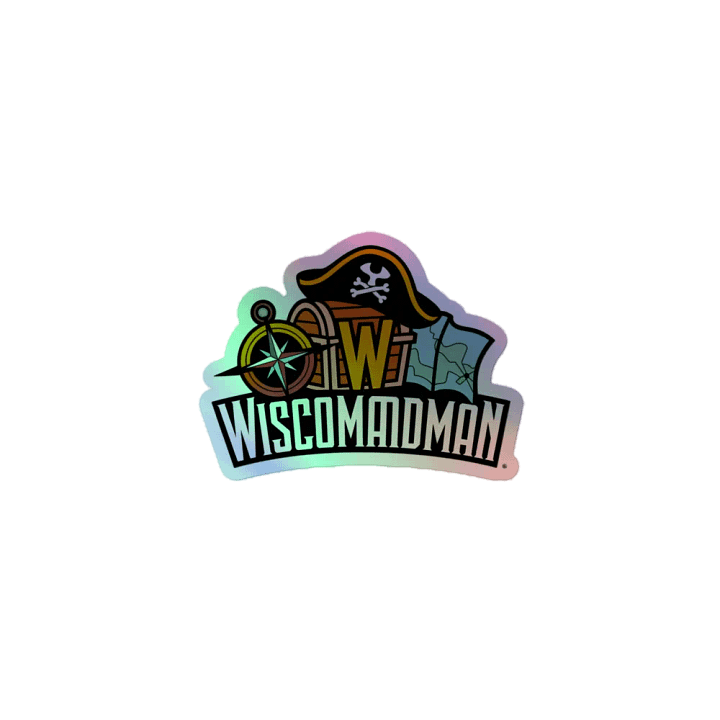 Holographic Wisco Pirate Sticker product image (1)
