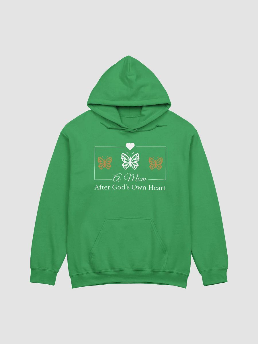 God`s Heart Mom, Gildan Hoodie. product image (2)