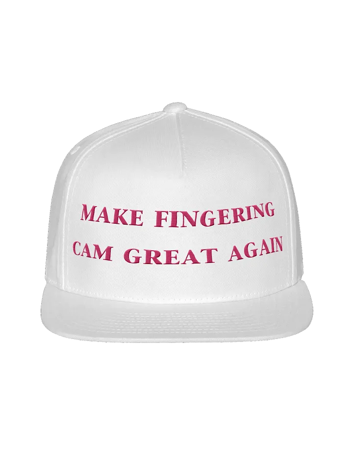 Make fingering cam great again snapback hat product image (13)