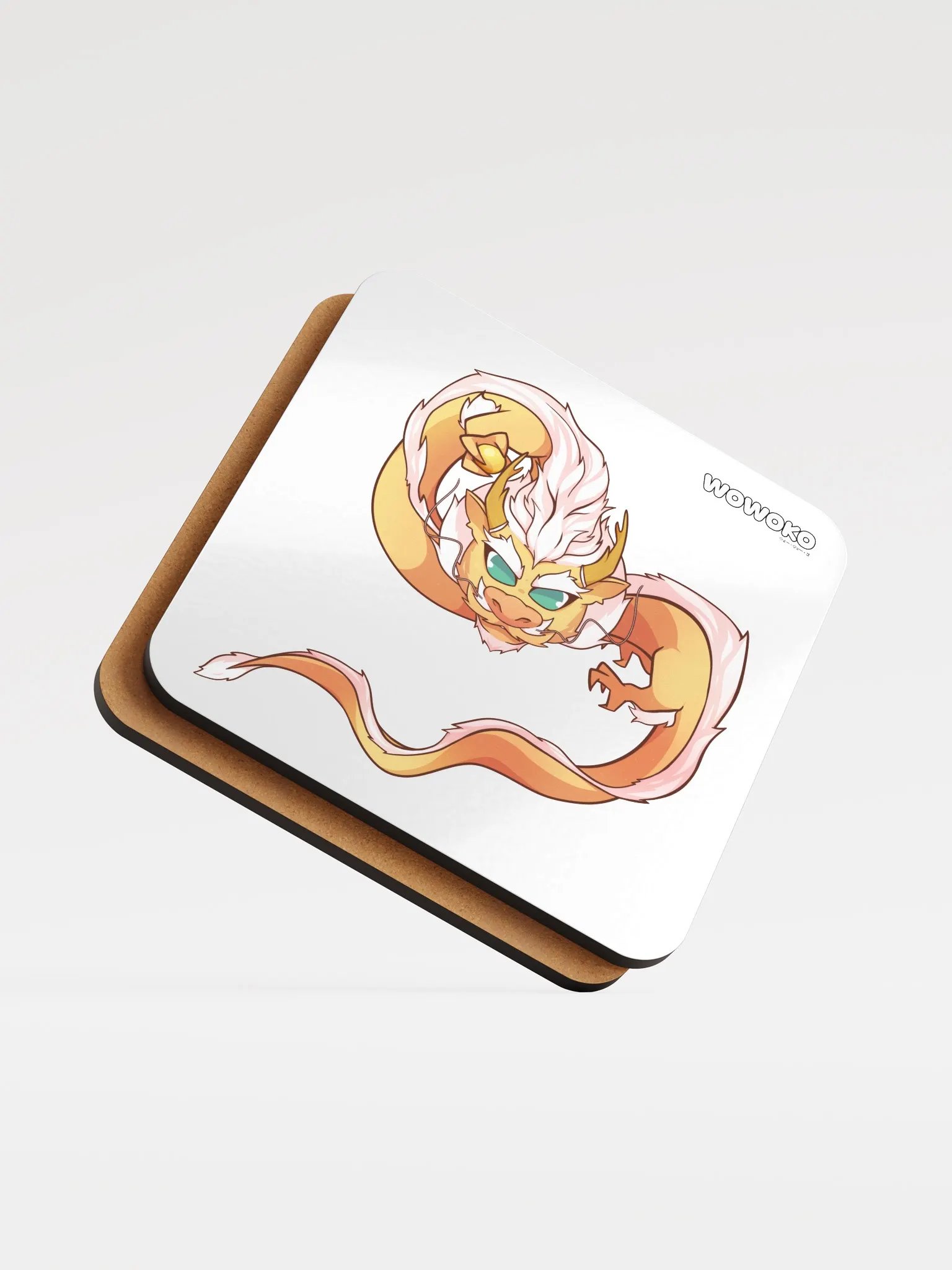 Four Symbols - Center Beast Yellow Dragon - Coaster product image (5)