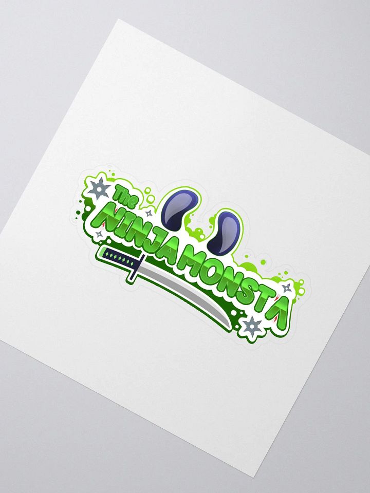 Neon Green Logo Sticker product image (2)